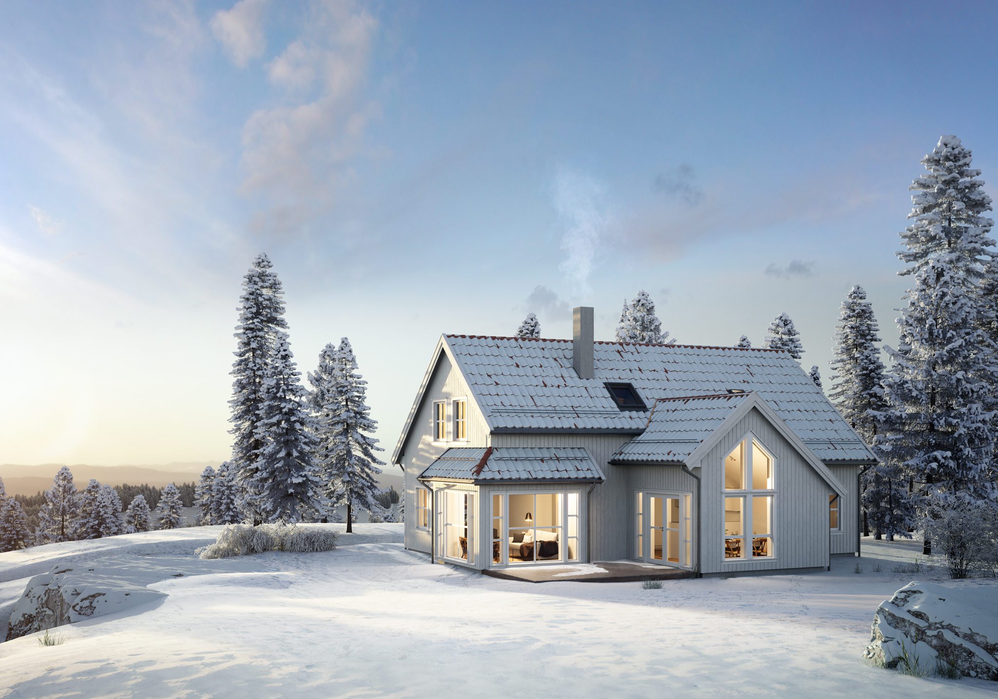 Hellvik-Hus cadesign form exterior images