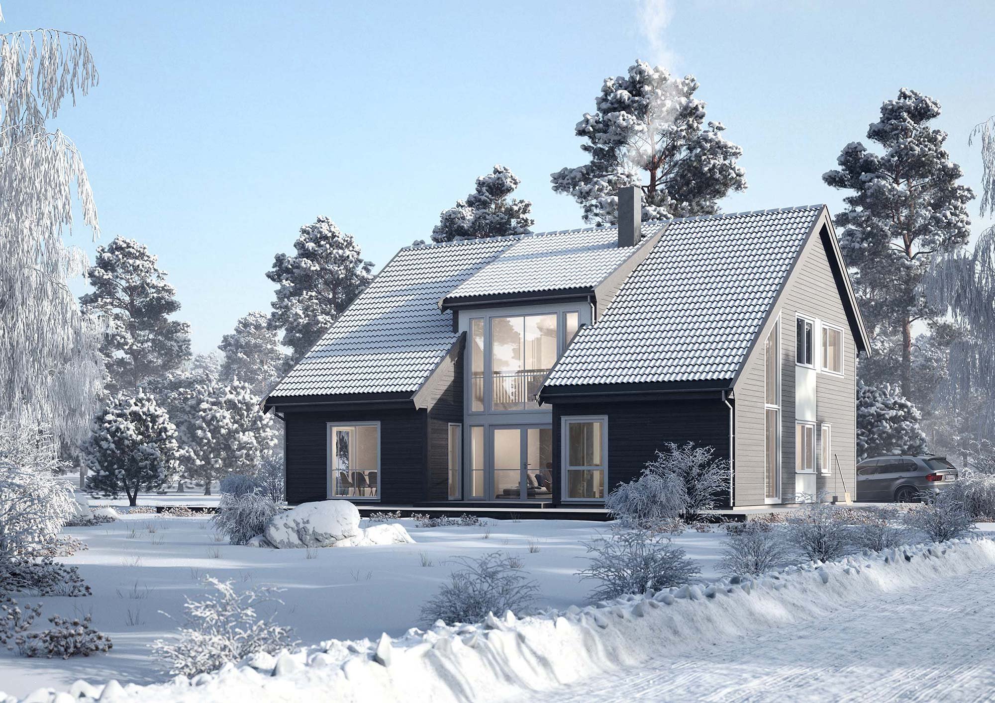 Nordbohus 3d exterior images by Cadesign form