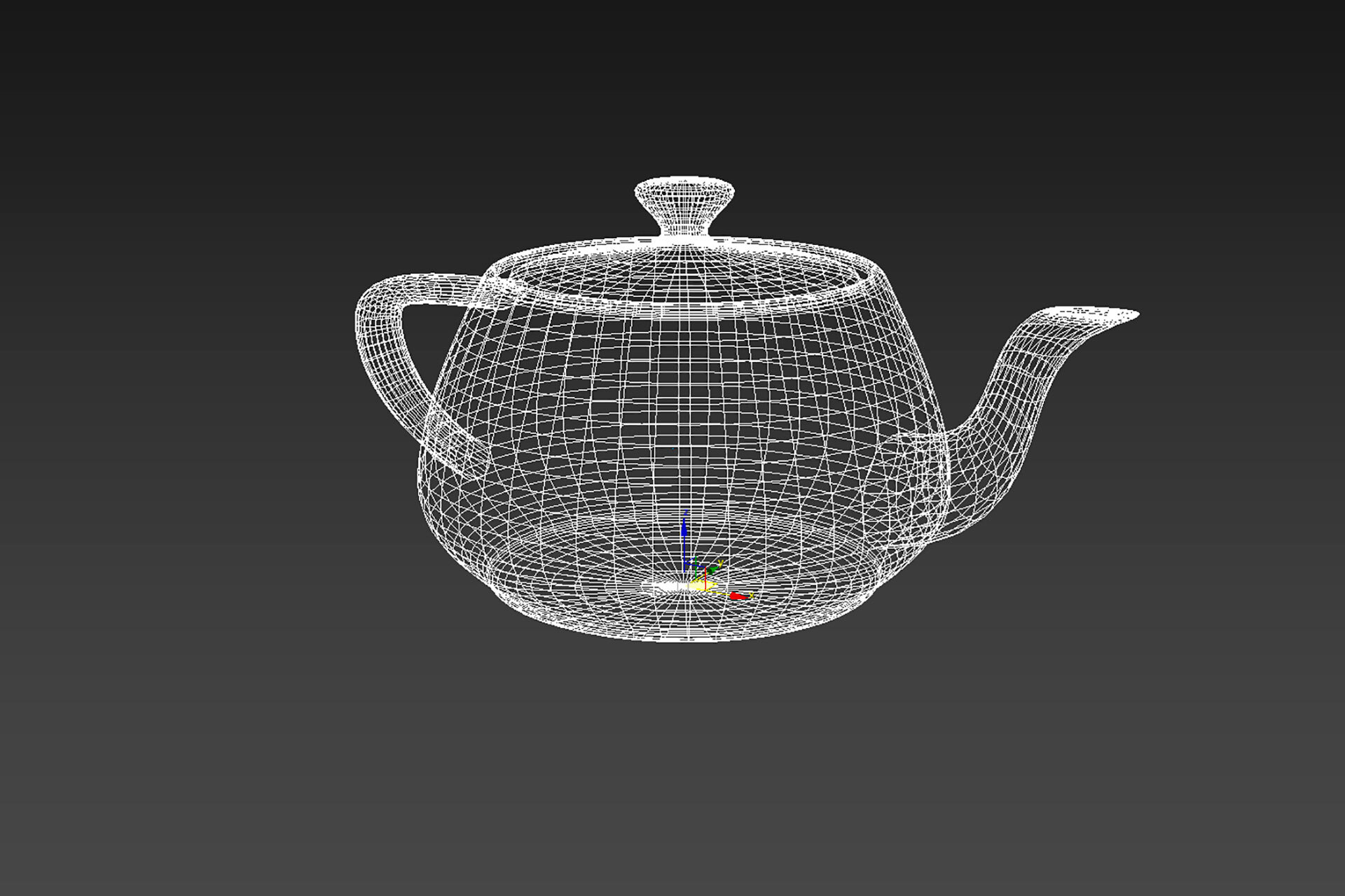 1_Teapot_Wireframe 1_Teapot_Wireframe
